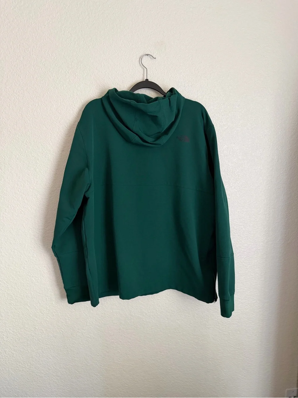 The North Face Men’s Tekno Ridge 1/4 Zip Fleece Hoodie Jacket XL Green